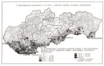 A csehszlovák magyar lakosságcsere.