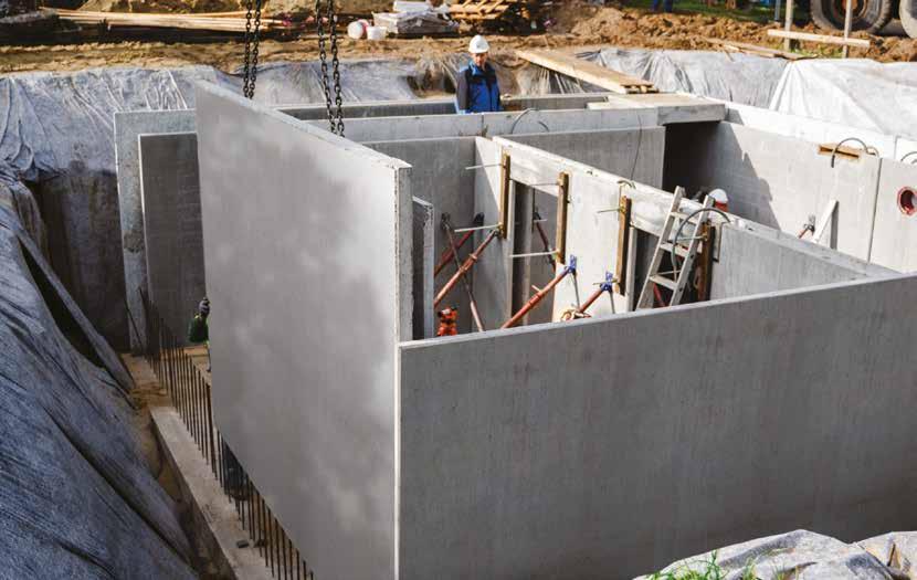 ELŐREGYÁRTOTT BETONELEMEK KEVÉS AZ IDŐ, NINCS KIVITELEZŐ MEGOLDÁS CSALÁDI HÁZ ÉPÍTÉSÉHEZ GYORS, PONTOS, HIBAMENTES - ELŐREGYÁRTÁS CSALÁDI HÁZAS LÉPTÉKBEN Pince 2 nap alatt?