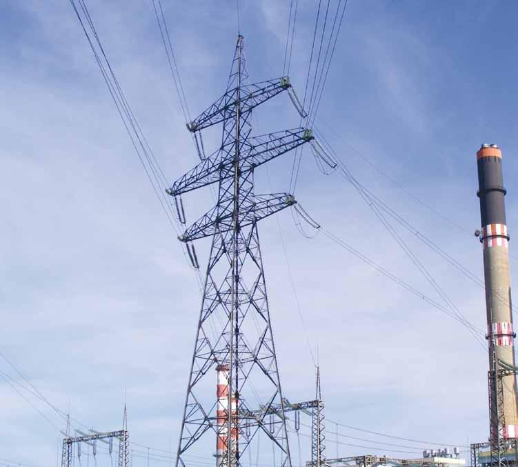 Dunamenti-Ócsa I. 220 kv-os távvezeték Dunamenti-Ócsa II. 220 kv-os távvezeték Ócsa-Zugló 220 kv-os távvezeték Zugló-VEIKI 220 kv-os távvezeték Ócsa-Soroksár I-II.