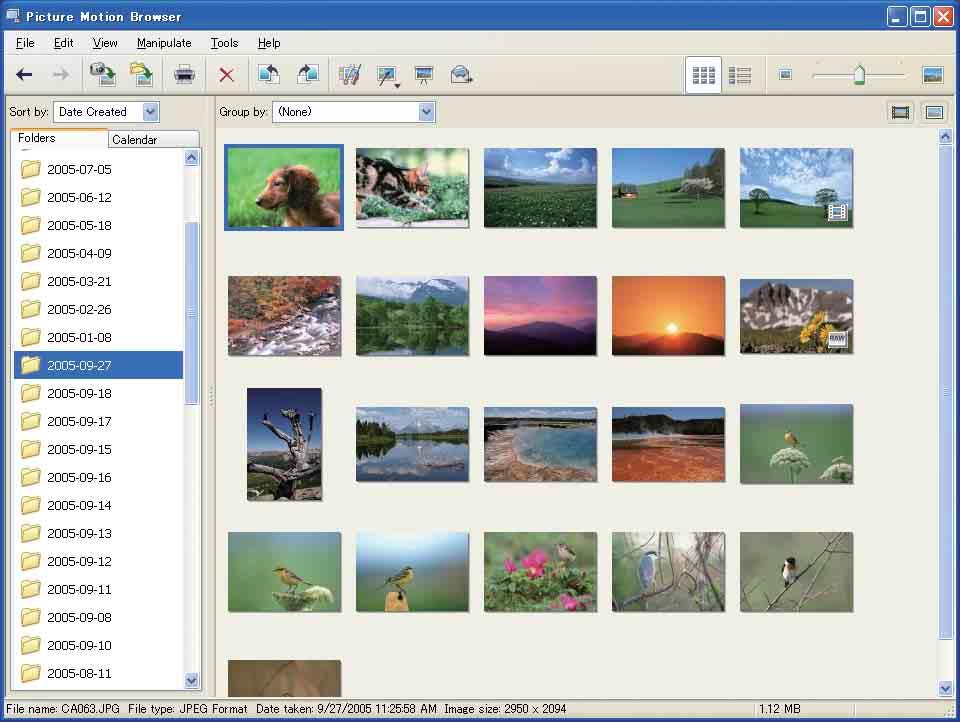 Ha Windows XP-ben megjelenik az AutoPlay Wizard (Automatikus indítás varázsló), zárja be. 3 Olvassa be a képeket. A képek beolvasásának megkezdéséhez kattintson az [Import] gombra.