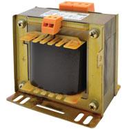 Kistranszformátorok TVTR Egyfázisú elválasztótranszformátorok 230 V AC 50/60 Hz IP 00 IP 20 % rh max. 95-5.