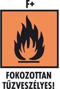 Veszélyességi szimbólum: A veszélyes anyagok veszélyeire/kockázataira utaló R mondatok: R 12 R38 Fokozottan tűzveszélyes Bőrizgató hatású Szembe jutva: Enyhe irritációt okozhat.
