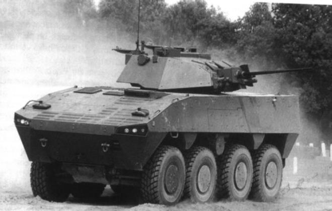 AMV 8 kerekes változat.