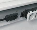 A 10 mm-es átmérővel rendelkező vezetékek húzásmentesítésre kerülnek a szabvány szerint.