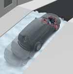 A Toyota Safety Sense lényege négy fejlett technológia: az ütközés-megelőző biztonsági rendszer, a sávelhagyásra figyelmeztető rendszer, az automata távolsági