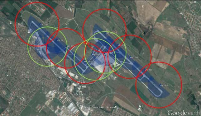 horizontális szektor a futópálya, annak kezdeti emelkedési és végső egyenes szakaszának 1-5 km-ig terjedő részében zajlanak.