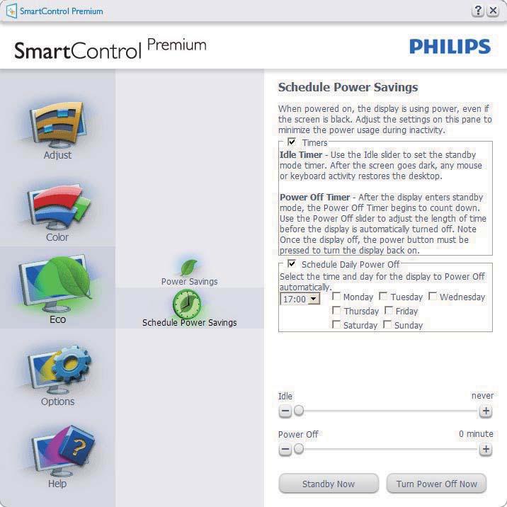 SmartImage módosítsa a beállításokat, hogy a