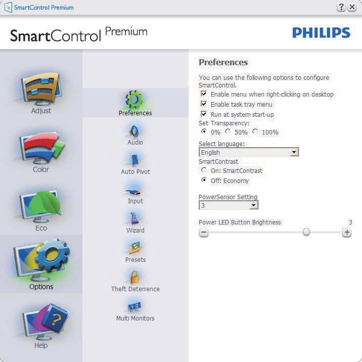 3. Kép optimalizáció A Theft Deterrence (Lopásgátlás) aktiválásához kattintson az Enable Theft A PIN megadása után az Accept (Elfogad) gombra kattintással a A perc érték minimális beállítása 5 perc.