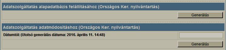 alapján azt az állományt, ami a 1726-os jelentés adatközléséhez elektronikus lehetőséget biztosít.