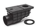WATER OUTLET Ø110 MM PL RUS GER GB TRAP FOR RAIN AND ROOF WATER OUTLET Ø110 MM, STANDARD PL RUS GER 5 5,835 325 x 420 x 510 5 5,835 325 x 420 x 510 KV-110-B