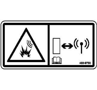Biztonsági üzenetek Az 1. ábrán lévő figyelmeztető fólia például a műszerfalon vagy a vezérlőpanelen található.
