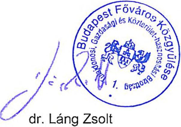 62. napirendi pont Budapest XVIII. kerület, Üllői út 486. szám alatt található ingatlan elővásárlási jog 63. napirendi pont 944/K-950/K sorszámozott közterület-használati ügyek 64.