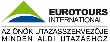 ALDI UTAZÁS 1 SZERENCSEKERÉK TOMBOLA PROMÓCIÓS JÁTÉK RÉSZVÉTELI SZABÁLYZAT 1 Az Eurotours GmbH (Kirchberger Staße 8, 6370 Kitzbühel, Ausztria), mint utazásszervező, ill.