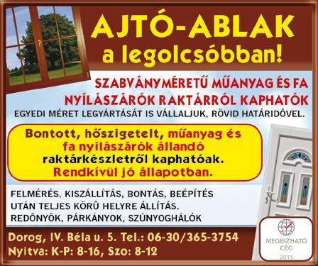 Amennyiben hirdetésünk felkeltette érdeklődését várjuk jelentkezését a +36 30 184 2912 telefonszámon. MUNKALEHETŐSÉG!