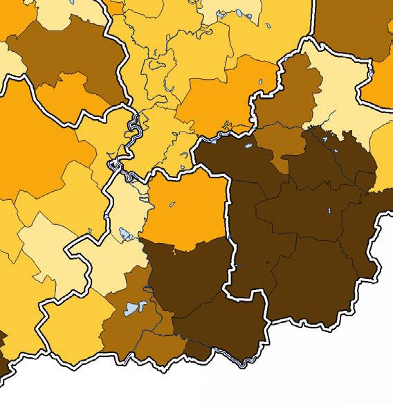 Ugyanakkor a húsz legmagasabb átlagárú terület elszórtan helyezkedik el: öt Békés, négy Pest, három