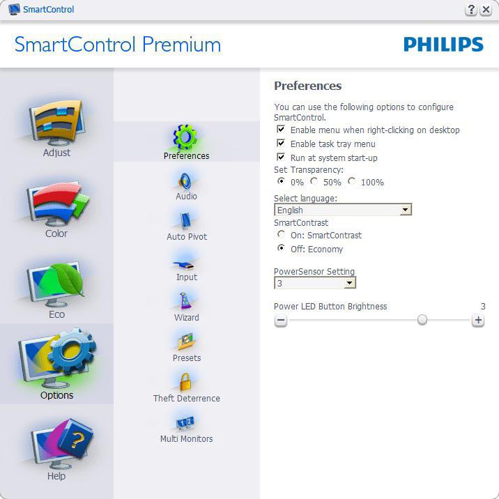 3. Képoptimalizálás A PIN létrehozása után a Theft Deterrence (Lopásgátlás) panelen megjelenik a Theft Deterrence Enabled (Lopásgátlás engedélyezve) üzenet és látható lesz a PIN Options (PIN