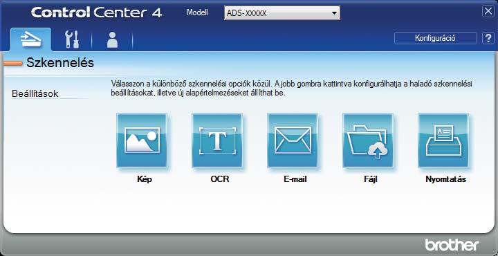 Szkennelés a számítógép használatával 5 Képnézegető A beszkennelt kép megjelenítése.