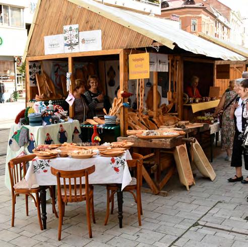 A vendég kiállítóként részt vevő Heves megyét 2 település (Ivád, Mezőtárkány), Szabolcs-Szatmár-Bereg megyét