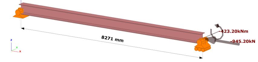 vinit,max M z,max,re f Bmax,Re f. W W el,z,re f el,,re f 4. A célelemhez tartozó kezdeti egyenértékű amplitúdó számítása: vinit,max v init,max vcr,max. v,max cr 5.