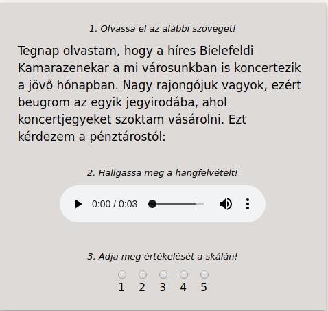 II. Instrukciók Bevezetés A kísérlet folyamán különböző szituációk leírásait fogja látni. Kérjük, olvassa el ezeket figyelmesen.