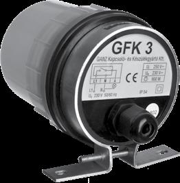 GFK 3 TÍPUSÚ ALKONYKAPCSOLÓ A GFK 3 típusú alkonykapcsoló különböző világítótesteket alkonyatkor automatikusan bekapcsol, napkeltekor kikapcsol.