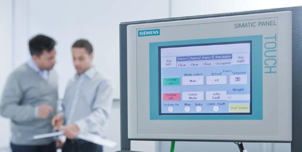 SIMATIC Operátor panel programozói képzés Kód: S7-OP A tanfolyam során a résztvevők megismerik az S7 PLC-khez illeszthető kezelői paneleket, az eszközök közötti adatcsere lehetőségeit, és az alapvető