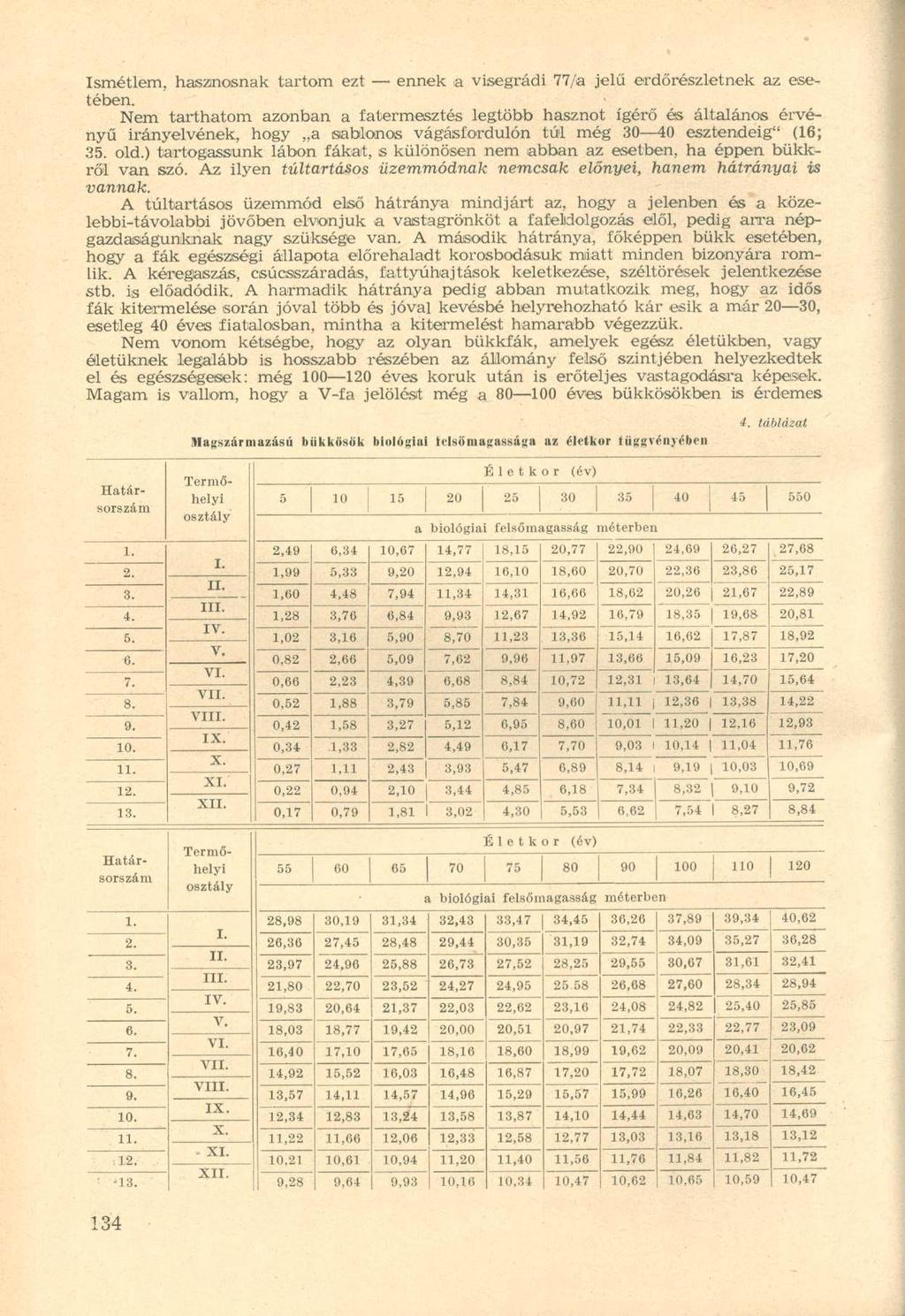 Ismétlem, hasznosnak tartom ezt 1 ennek a visegrádi 77/a jelű erdőrészletnek az esetében.