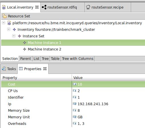 Two virtual machines will run the query in this example, both have 8 GBs of memory space.