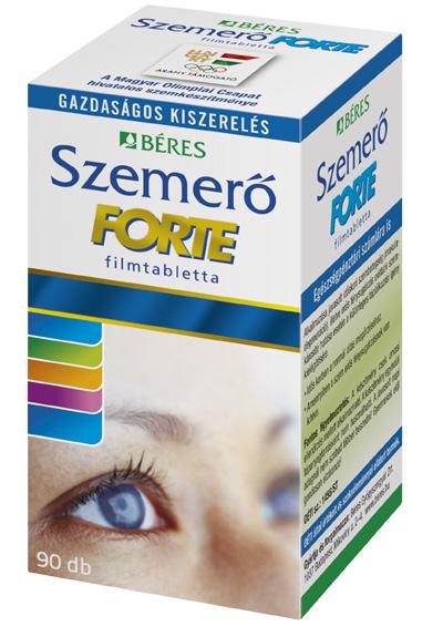 luteinnel, valamint A-, B 2 -,C-, E-vitaminnal és rézzel, időskori szembetegség (makuladegeneráió), illetve az erős fénysugárzás oxidatív szemkárosító hatása