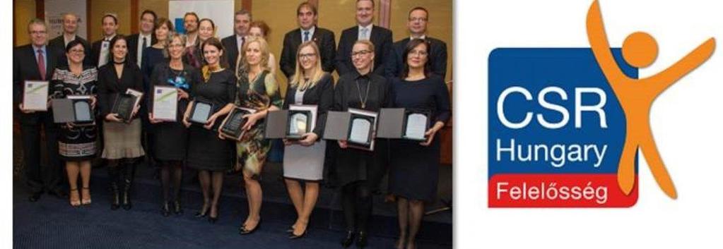 CSR Hungary díj 2017-ben Forrás: