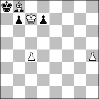 Gábor Tar, Debrecen Superproblem 2014/TT-126 1.Prize (03/24 p) #5 (4+3) C+ Thematic try: 1.h5?! d6!! 2.h6 d5 3.h7 dxc4 4.h8Q c3! zz (mutual zugzwang in favor of black!) 1.c5?! (illegal) d5 2.cxd6 е.р.