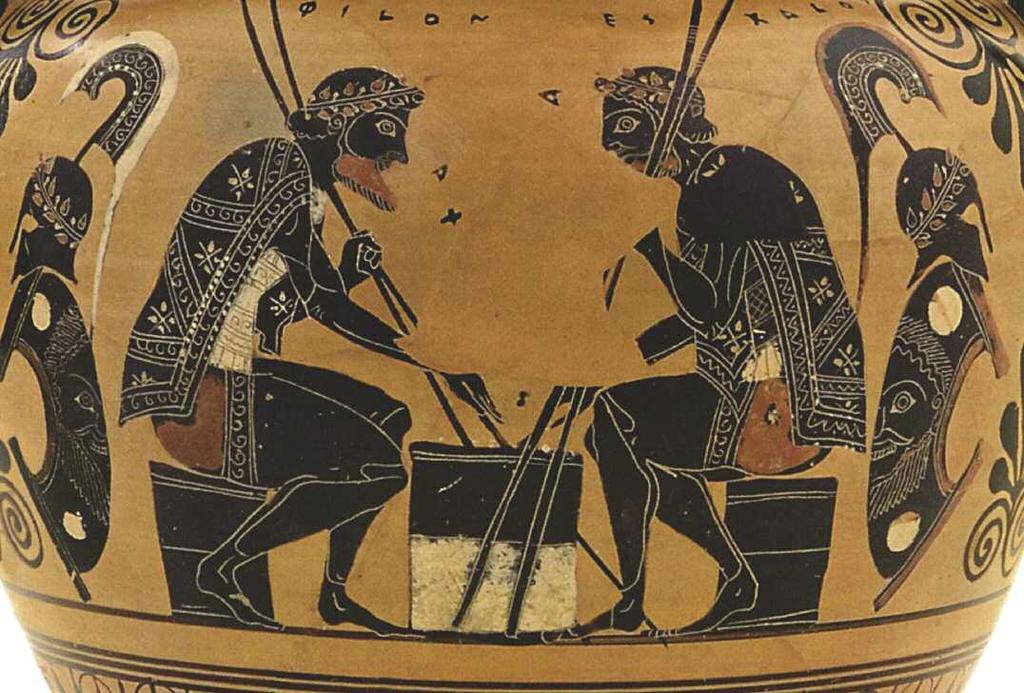 ból származó Palamédész, valamint Pülosz uralkodója, az agg Nesztór gyűjtötte össze az akháj fejedelmeket és rokonaikat a Trója ellen felvonuló hadba.