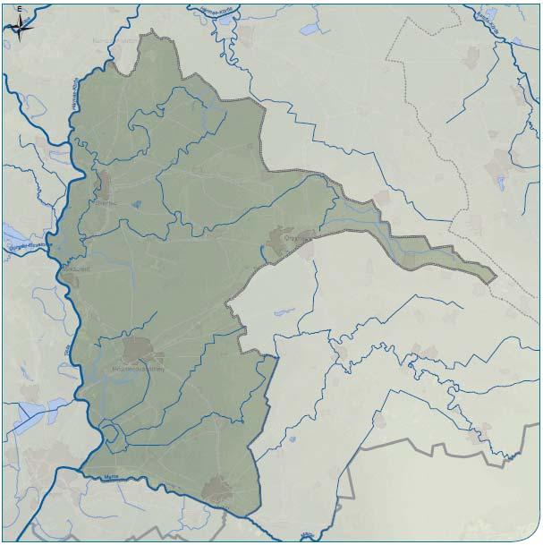 1-2 térkép: Érintett alegység térképe 1.3 A konzultációban való részvétel módja A társadalom-bevonás a vízgyűjtő-gazdálkodási tervezés szerves része.