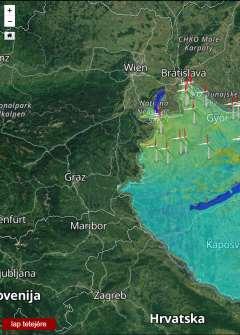 WebGIS 11 Adatok a szervereken Ez a fájl végzi a postgresql adatbázisba bejelentkezést, az adatok SQL lekérdezését, és a geojson-ná alakítását Ez a fájl maga a weboldal kódja, az összes többi fájlt