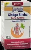 JutaVit Ginkgo Biloba 120 mg + Magnézium 150 mg kapszula 50 db (28,60 Ft/db) 120 mg ginkgo biloba kivonatot és 150 mg magnéziumot tartalmazó étrend-kiegészítő készítmény.