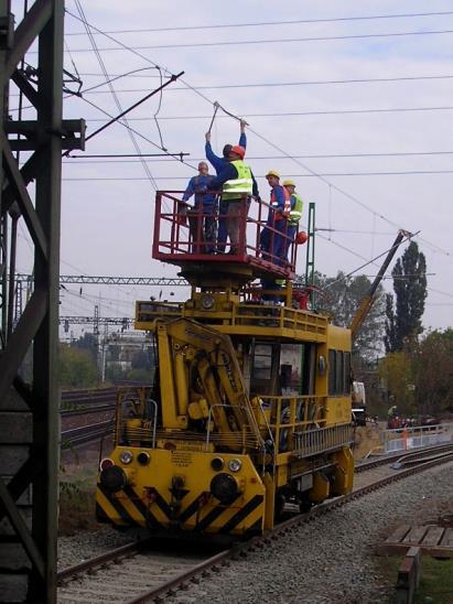 Felsővezeték hálózat Elvégzendő üzemeltetői