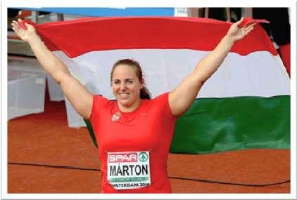Sport sikerek Márton Anita, súlylökő Olimpiai