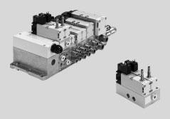 Technical data Control block with safety function -M- Flow rate on valve terminal: 830 l/min -K- Solenoid valve width 26 mm -P- Voltage 24 V DC -L- Operating pressure 3 10 bar Description The control