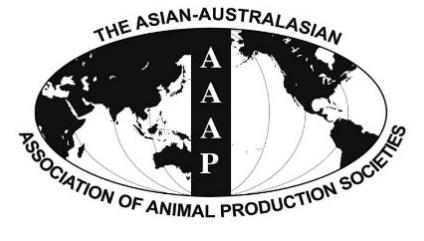 1 Open Access Asian Australas. J. Anim. Sci. Vol. 29, No. 3 : 321-326 March 2016 http://dx.doi.org/10.5713/ajas.