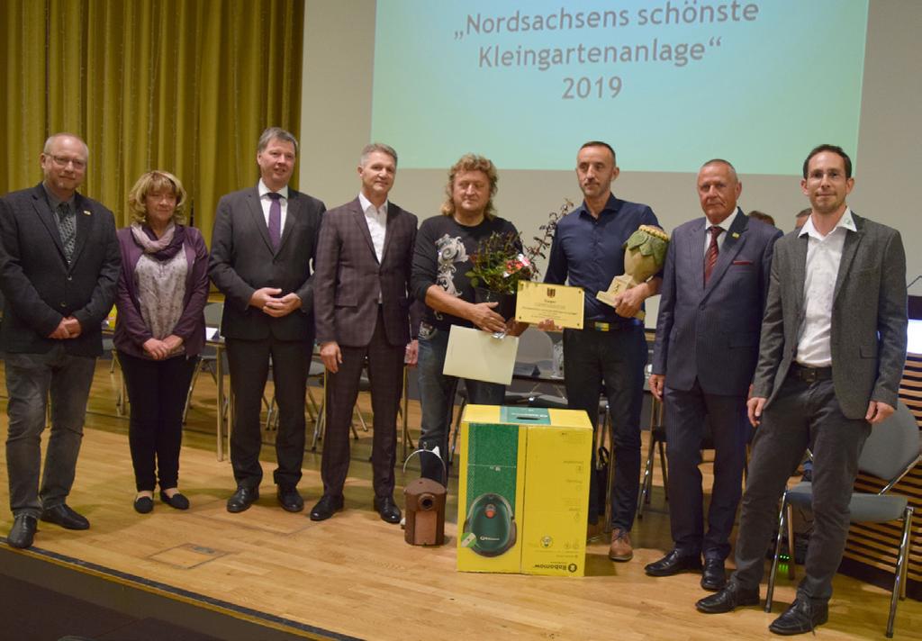 10 Amtsblatt des Landkreises Nordsachsen, 11. 10. 2019 Kleingärtnerverein An der Mühle e.v. aus Schkeuditz.