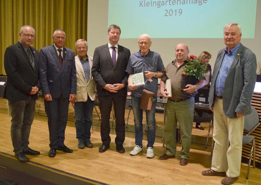 Den Sonderpreis Junger Vorstand mit Zukunft erhielt der Kleingärtnerverein Nach Feierabend e.v. aus Rackwitz.