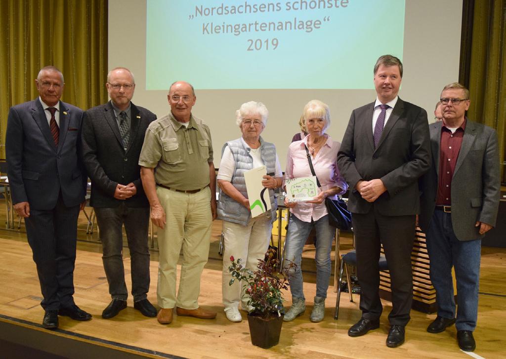 Den Sonderpreis Verein mit Gemeinschaftssinn erhielt der Kleingärtnerverein Friedensfreunde e.v. aus Torgau.