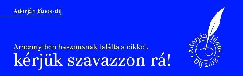 [1] Ide kattintva megtekintheti a további jelölteket! [2] Szerző: Antal Gabriella Közzététel ideje: 2018. 07. 11.