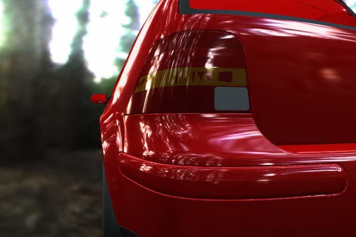 trimmed NURBS rendering