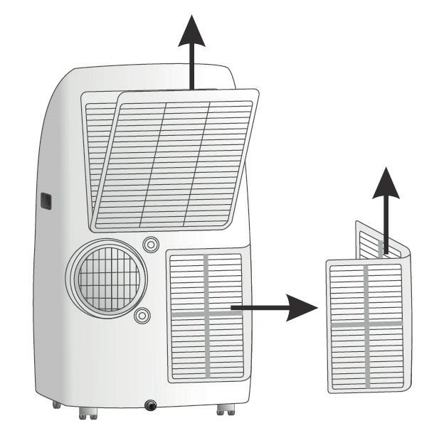 Hűtés / fűtés üzemmód Nyomja meg a "MODE" gombot, válassza ki a hűtés vagy fűtés üzemmódot. Az NYÍL gombok megnyomásával beállíthatja a hőmérsékletet 16 C (60 F) -tól 32 C (90 F) ig.