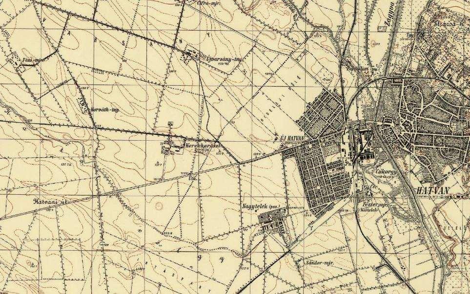 1:25 000 új felmérés 1927-1938 10 méteres szintvonal, Kataszteri térkép