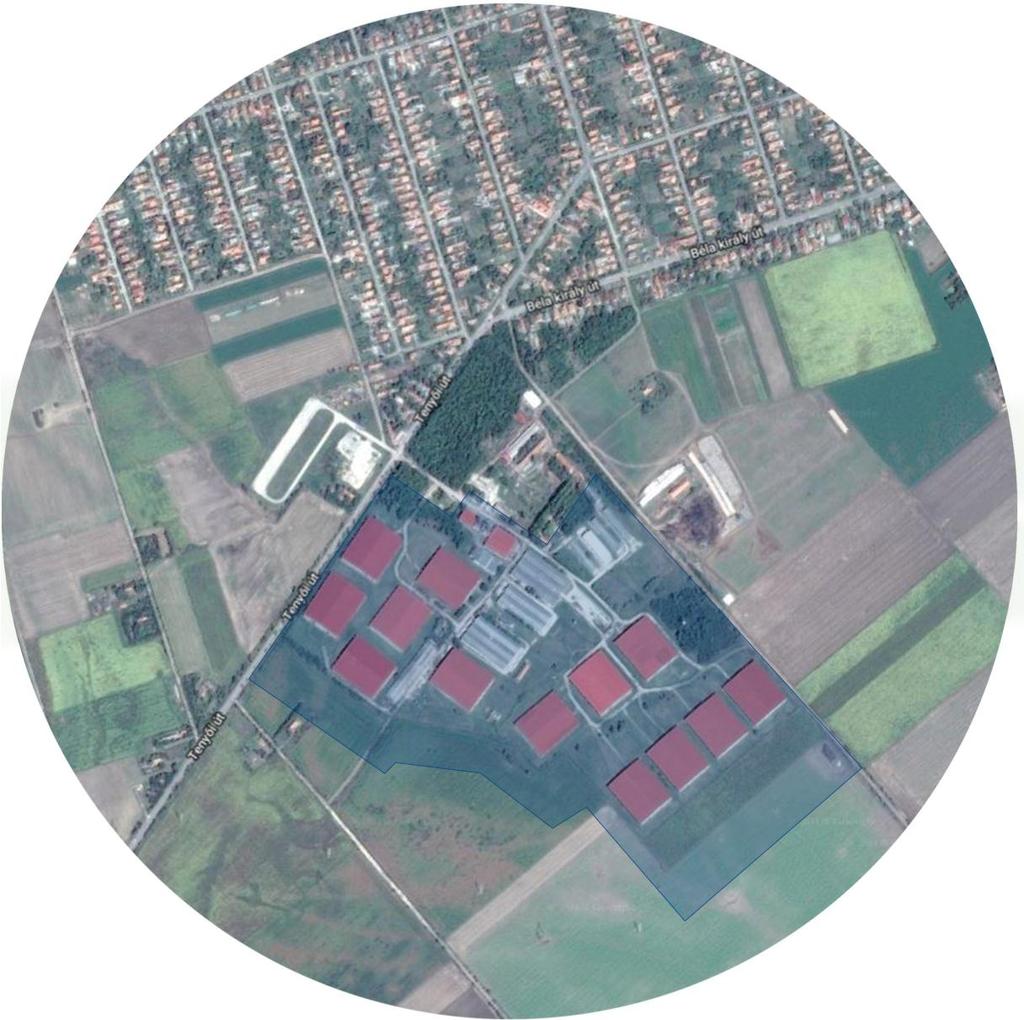 TÖRÖKSZENTMIKLÓS- TENYŐI ÚT DÉLI OLDALÁN TALÁLHATÓ GAZDASÁGI TERÜLET TELEPÍTÉSI TANULMÁNYTERVE a 314/2012. KORM. R. 15. ÉS 7.SZ. MELLÉKLET SZERINT 2 0 1 8.