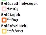 AZ ERDŐTÉRKÉP ALAPJÁN A TERVEZÉSI TERÜLETET ERDŐTAGOKAT