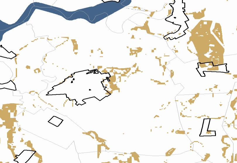 A KIVÁLÓ TERMŐHELYI ADOTTSÁGÚ SZÁNTÓTERÜLET ÖVEZETE AZ ÖVEZET AZ OTRT SZERINT FŐKÉNT TÖRÖKSZENTMIKLÓS BEÉPÍTÉSRE NEM SZÁNT