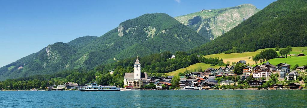 WOLFGANGSEESCHIFFFAHRT AHOL SALZKAMMERGUT FELTÁRJA VALÓDI SZÍNEIT.